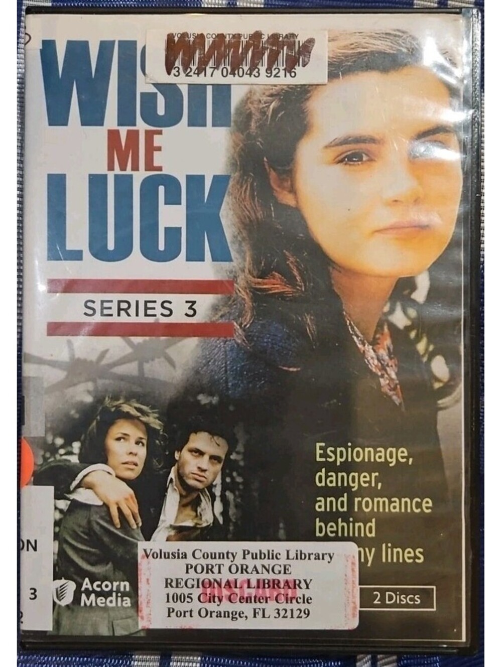 Wish Me Luck: Series 3 (DVD) Disc 2 Episodes 6-8 Only. Missing Other Discs